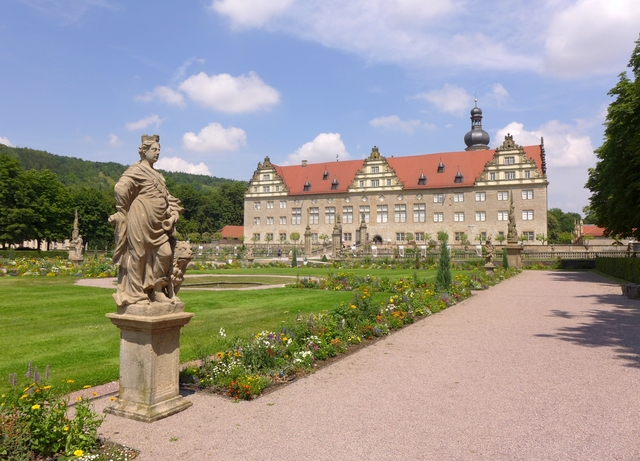 Schlossgarten Weikersheim (Foto: Felicitas Remmert)