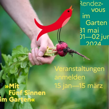 Aufruf zum Rendezvous 2024 (Quelle: Gartennetz Deutschland in der DGGL)